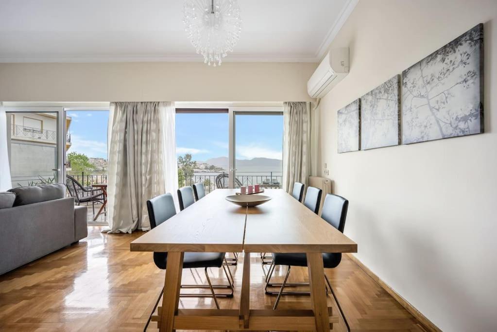 Bright Central Apartment With Splendid Sea View! Chalkís Exterior foto